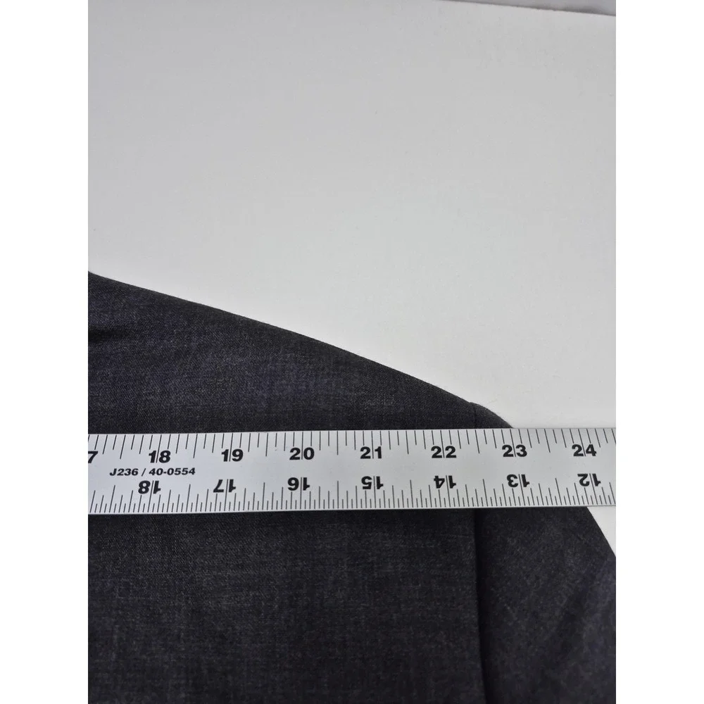 Adolfo Suit Mens 52 Long Gray 100% Wool Veracruz 2 Piece 48x36 Mexico NWT FLAW